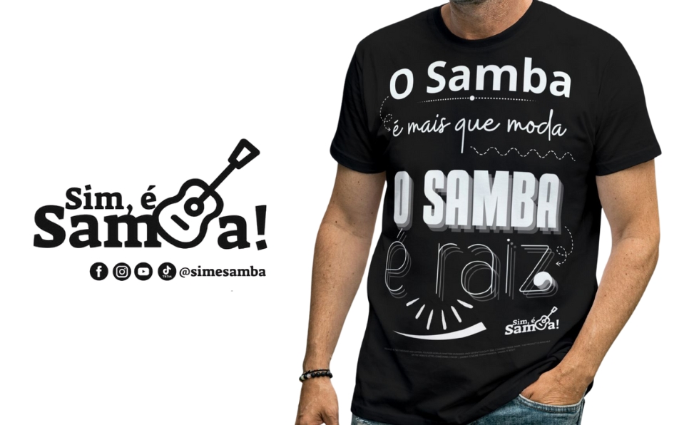 O samba é mais que moda, o samba é raiz.